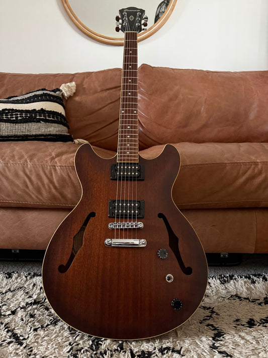 Ibanez AS-53 Artcore in Tobacco Flat - Excellent Condition