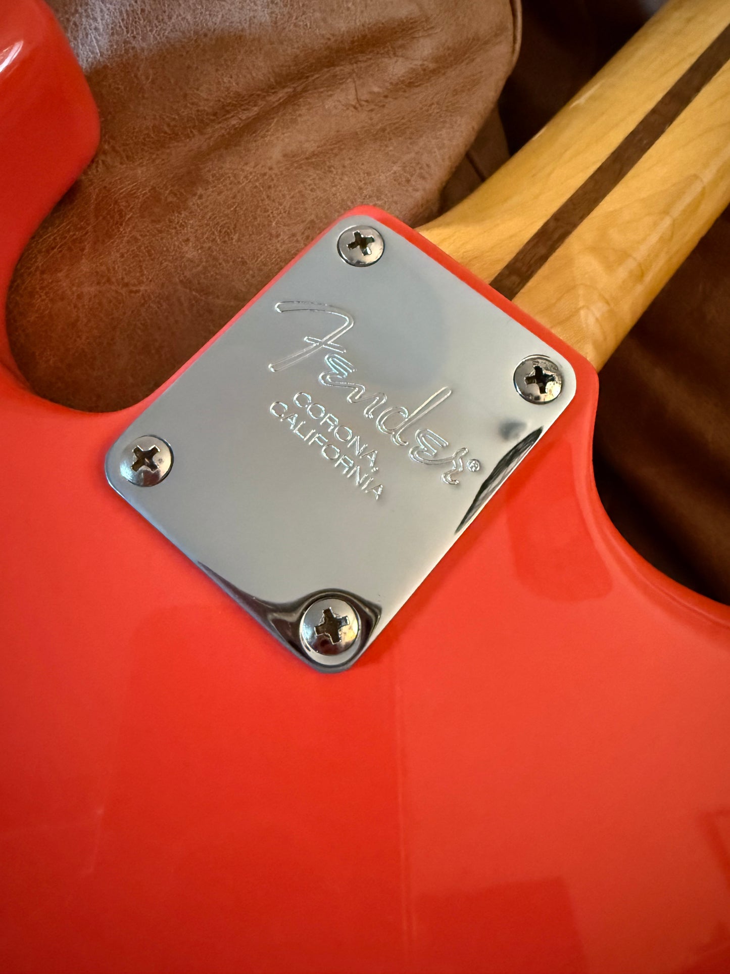 Squier Classic Vibe Stratocaster 2025 - upgraded with genuine Fender Stratocaster parts and pickups and a AAA+++ flame maple neck