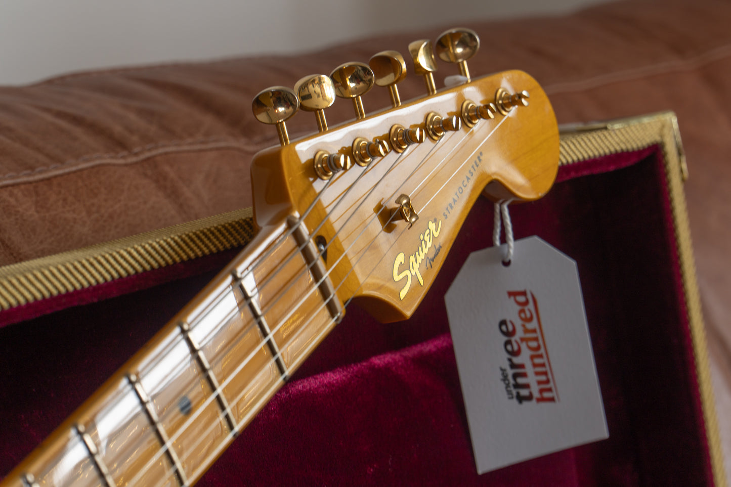 Squier Stratocaster ‘Classic Vibe ‘50’s’ White Blonde ‘Mary Kaye’ with gold hardware 2016