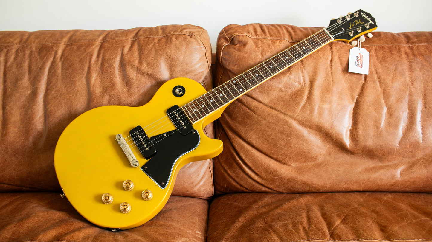 2020 Epiphone Les Paul Special – TV Yellow – Immaculate – Choice of Gig Bag or Brand-New Gator Hard Case
