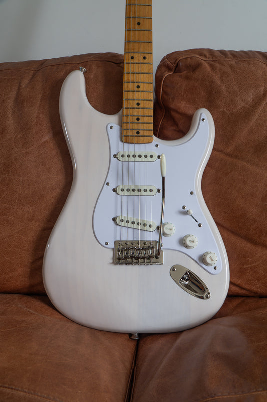 2024 Squier Classic Vibe ‘50s Stratocaster – Transparent Blonde – 6.7lbs – Vintage Tone, Killer Price