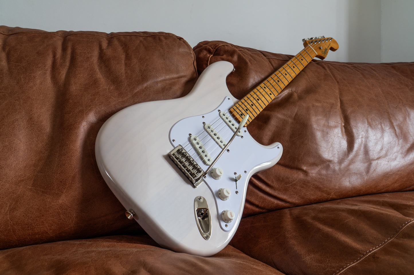 2024 Squier Classic Vibe ‘50s Stratocaster – Transparent Blonde – 6.7lbs – Vintage Tone, Killer Price