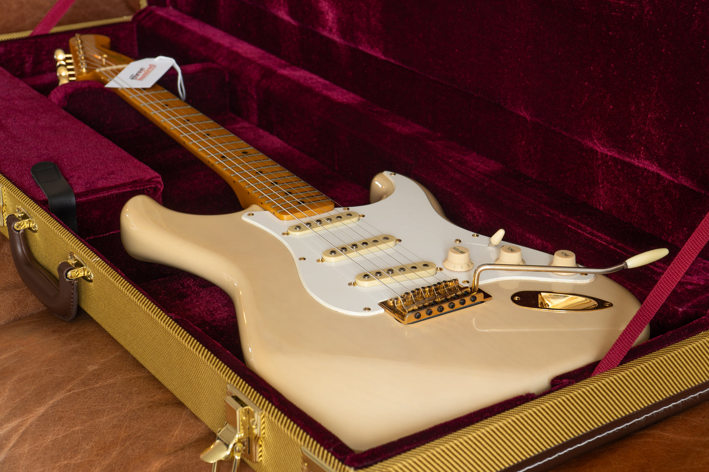 Squier Stratocaster ‘Classic Vibe ‘50’s’ White Blonde ‘Mary Kaye’ with gold hardware 2016