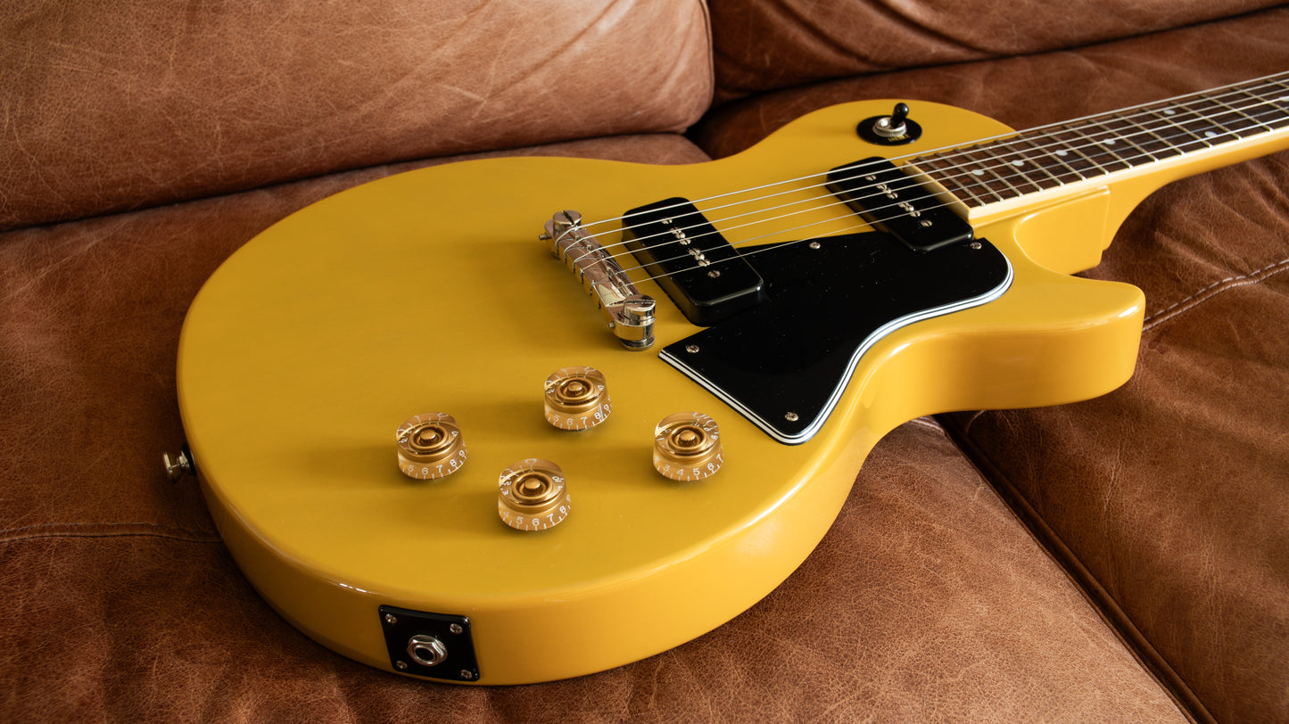 2020 Epiphone Les Paul Special – TV Yellow – Immaculate – Choice of Gig Bag or Brand-New Gator Hard Case