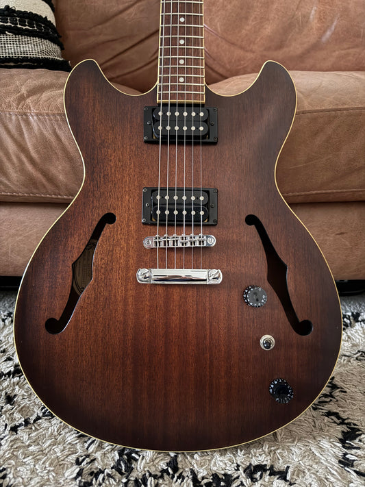 Ibanez AS-53 Artcore in Tobacco Flat - Excellent Condition