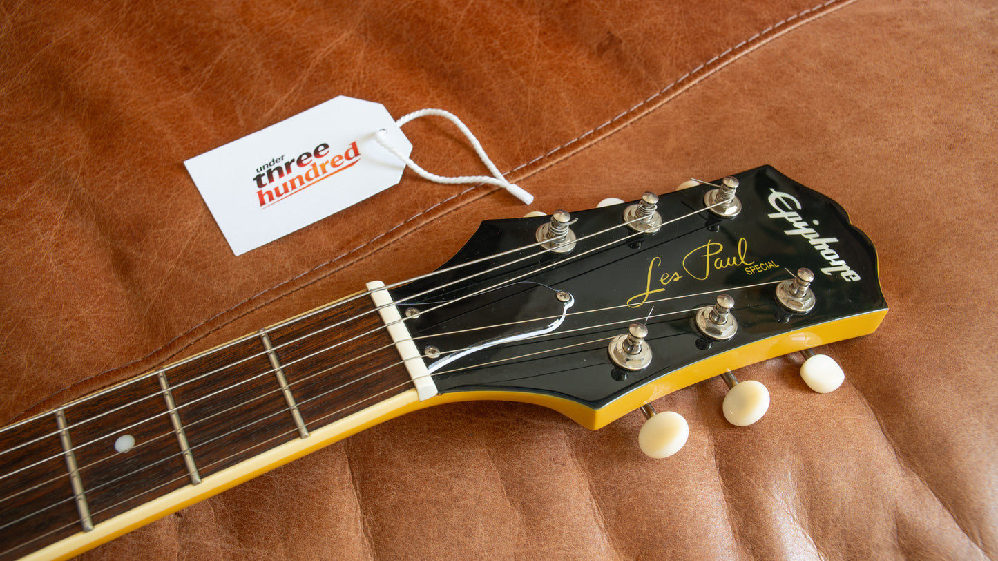 2020 Epiphone Les Paul Special – TV Yellow – Immaculate – Choice of Gig Bag or Brand-New Gator Hard Case