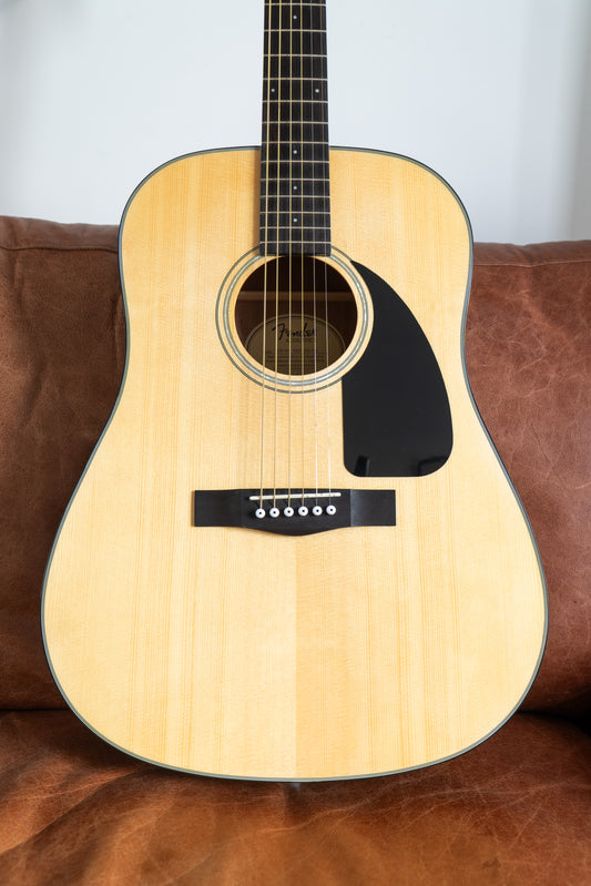 Fender CD-60-NAT-DS-V2 Acoustic Guitar with Mansons Exeter fully padded/toughened soft case