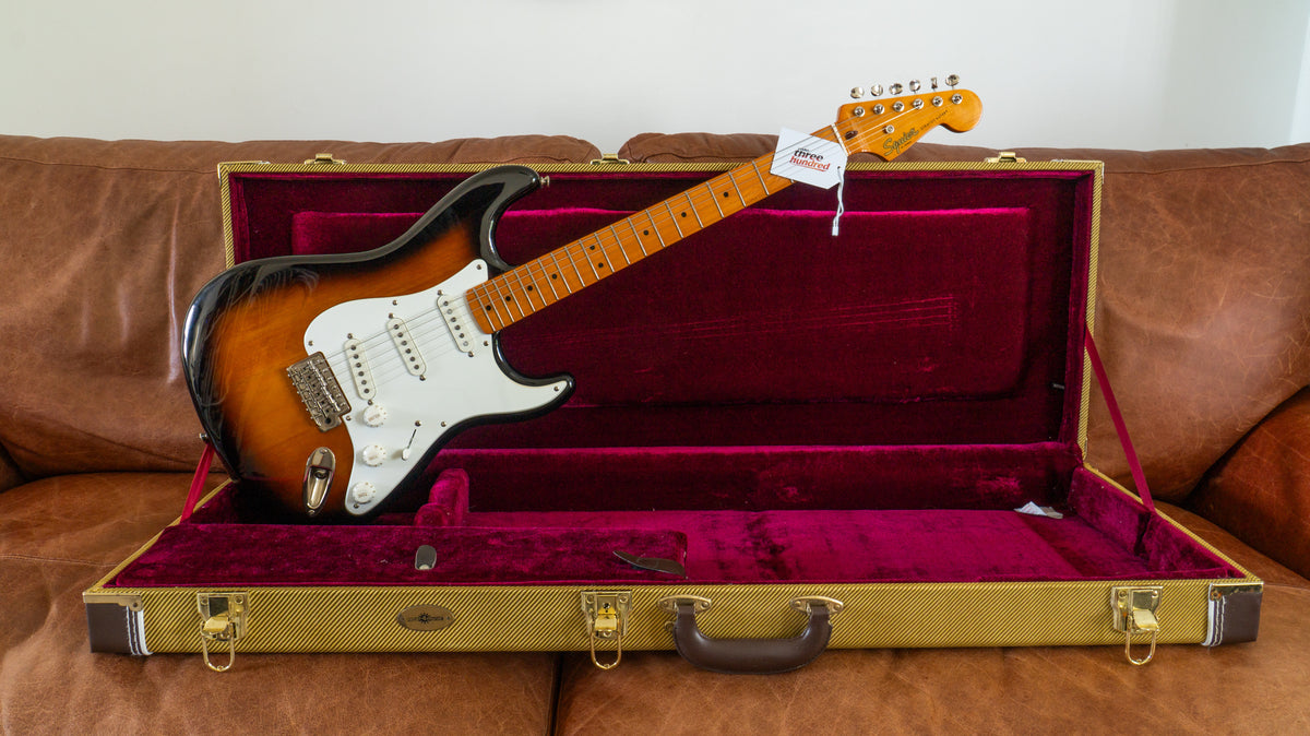 2021 Squier Classic Vibe ’50s Stratocaster – Two-Tone Sunburst – 7.3 lb
