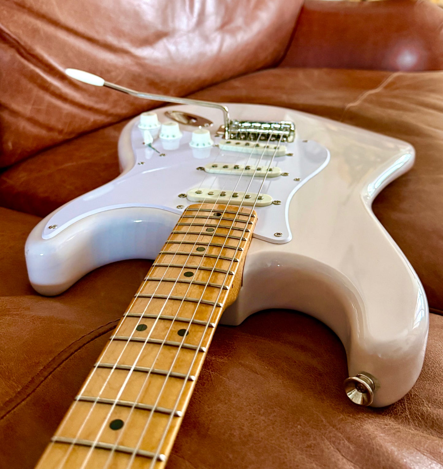 2024 Squier Classic Vibe ‘50s Stratocaster – Transparent Blonde – 6.7lbs – Vintage Tone, Killer Price