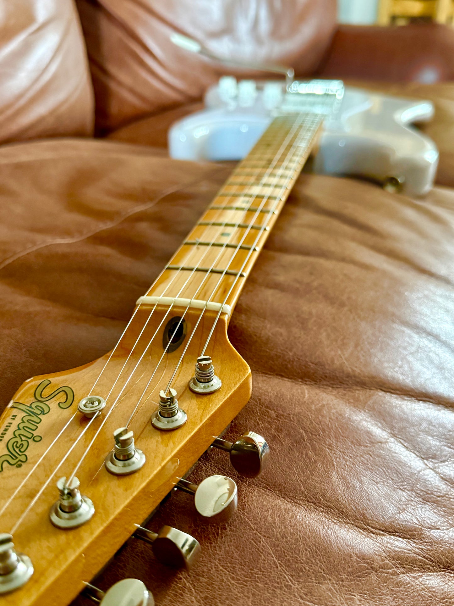 2024 Squier Classic Vibe ‘50s Stratocaster – Transparent Blonde – 6.7lbs – Vintage Tone, Killer Price