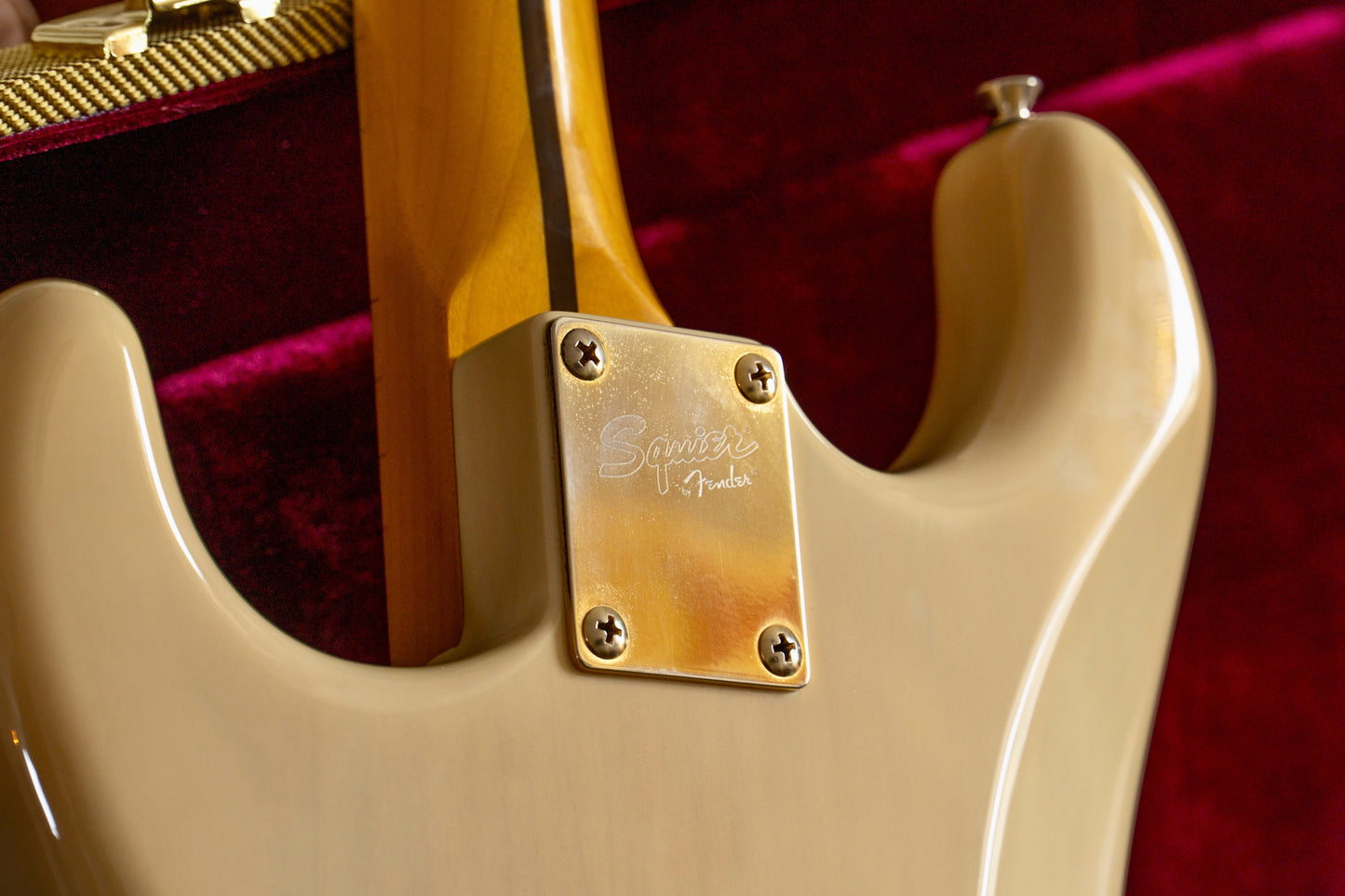 Squier Stratocaster ‘Classic Vibe ‘50’s’ White Blonde ‘Mary Kaye’ with gold hardware 2016