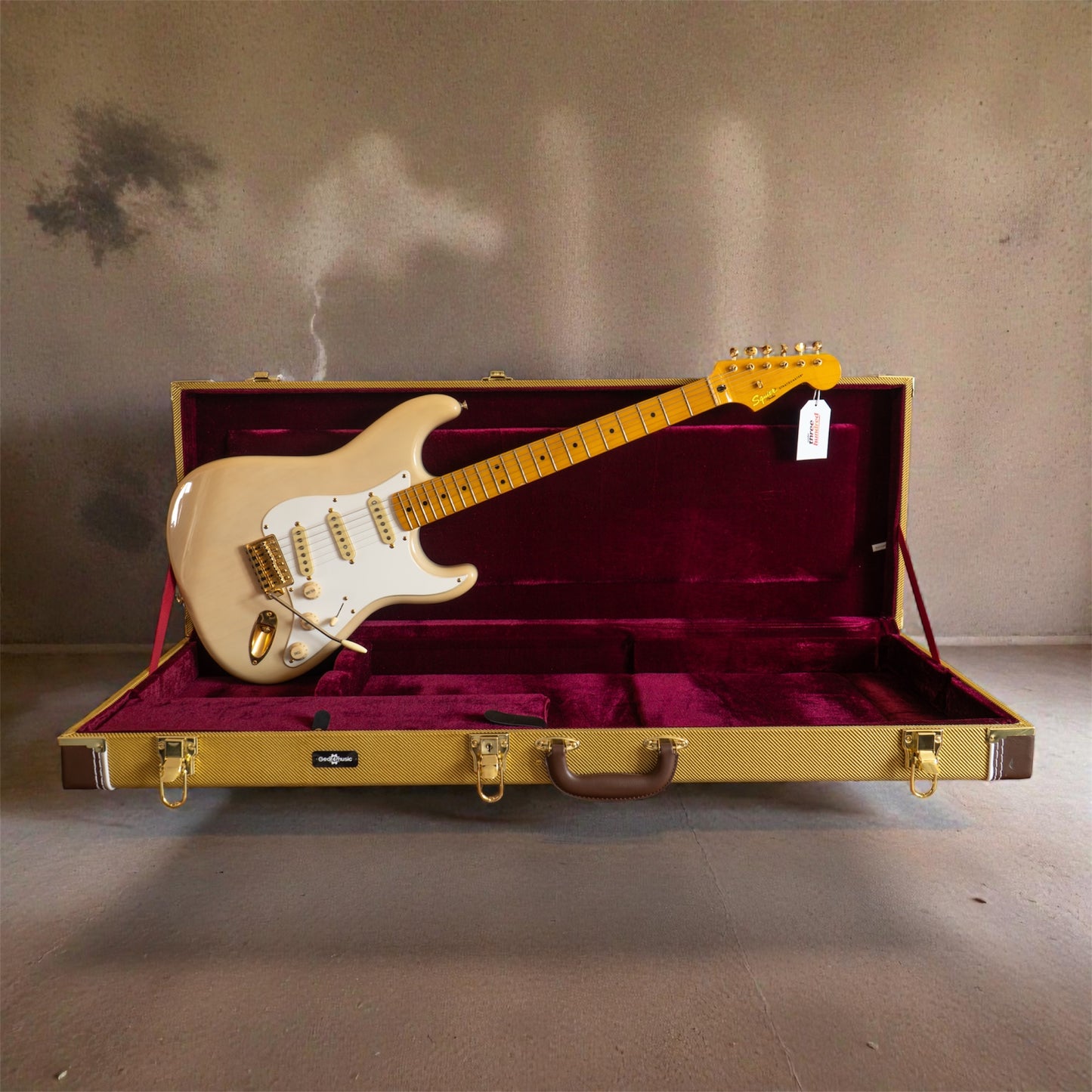 Squier Stratocaster ‘Classic Vibe ‘50’s’ White Blonde ‘Mary Kaye’ with gold hardware 2016